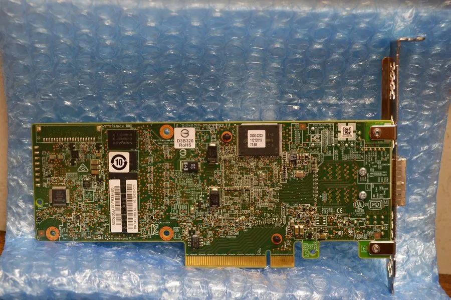 Контроллер LSI LOGIC MR SAS 9380-8E 8-Port 12Gb PCIe 3.0 MegaRAID RAID Controlle