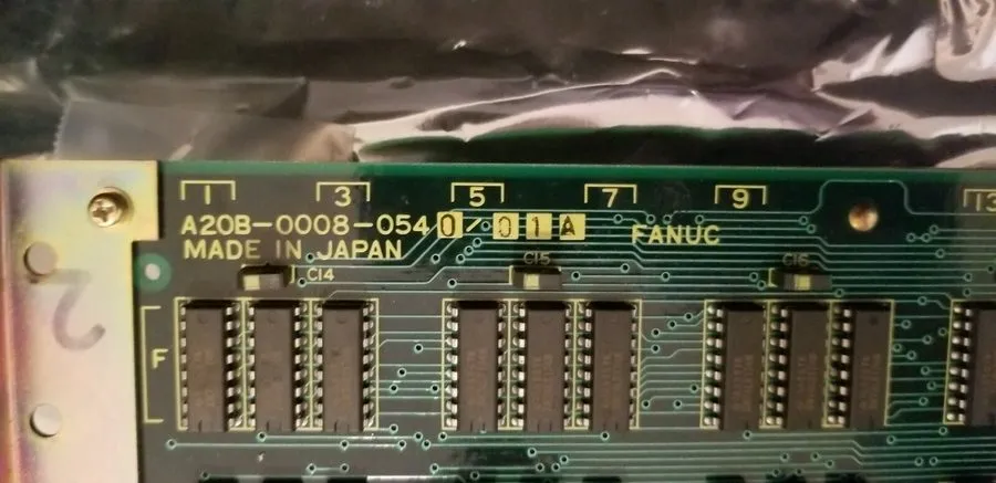 Плата ЧПУ Fanuc A20B-0008-0540 I/O Control Circuit Board Module Assembly