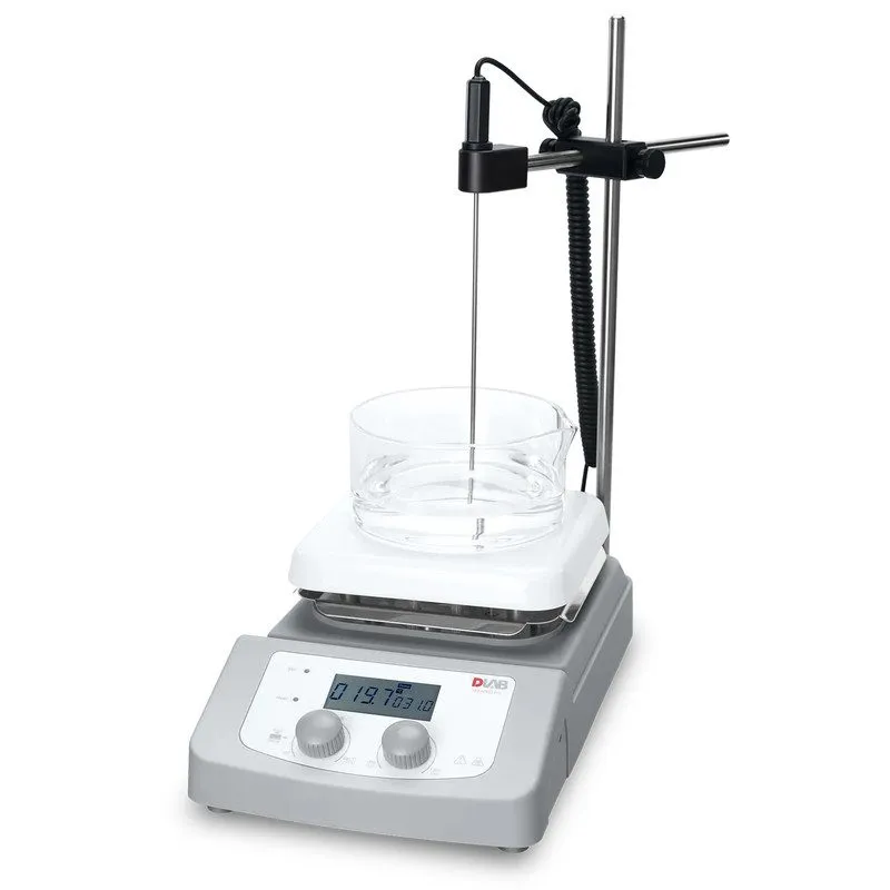 Термопара LCD Hotplate Magnetic Stirrer 380°C 5L 1500rpm PT1000 Lab