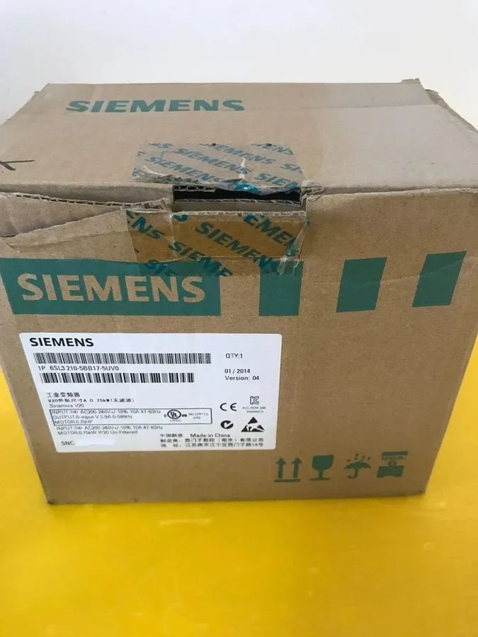 Частотный преобразователь SIEMENS SINAMICS V20 6SL3210-5BB17-5UV0 INVERTER