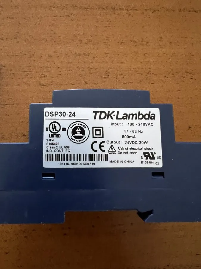Блок питания TDK-LAMBDA DSP30-24 100-240VAC 47-63HZ 24VDC 30W AC/DC DIN RAIL POW
