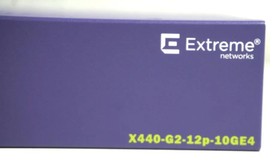 Коммутатор Extreme Networks X440-G2-12P-10GE4 12 Ports Power over Ethernet POE S