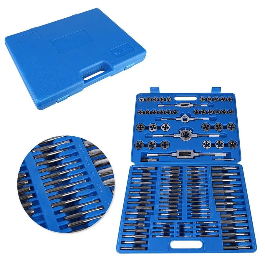 Режущий инструмент Tap and Die Set, Metric Size M2-M18 Standard Threading Tool