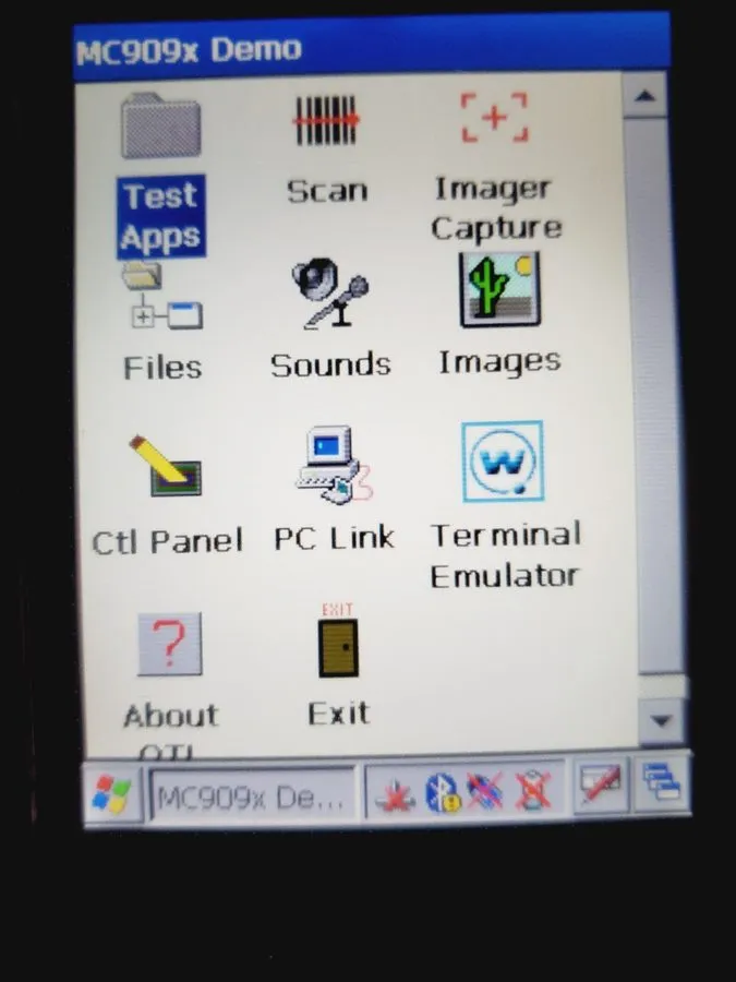 Сканер штрих-кода Motorola Symbol 9090 MC9090-GJ0HBEGA2WR Windows CE 5.0 Barcode — фото лота 4