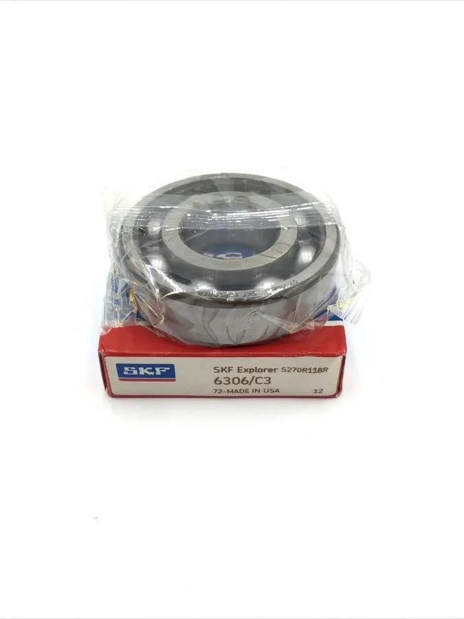 Подшипник SKF 6306/C3 Deep Groove Ball Bearing Industrial