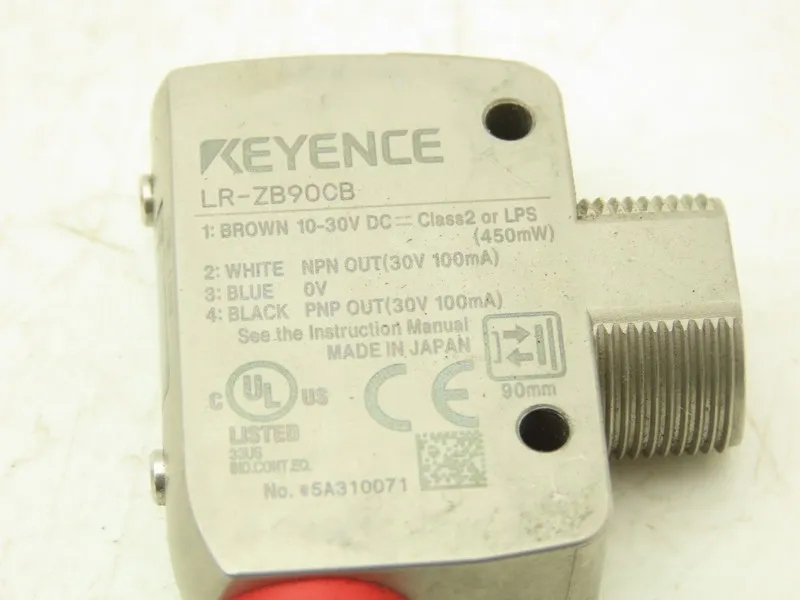Датчик KEYENCE LR-ZB90CB LASER SENSOR 10-30VDC