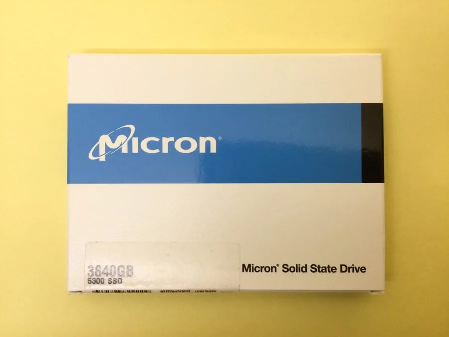 SSD-накопитель Dell 59YY0 Micron MTFDDAK3T8TDT 3.84TB 2.5" 6Gbps Mixed Use SED S