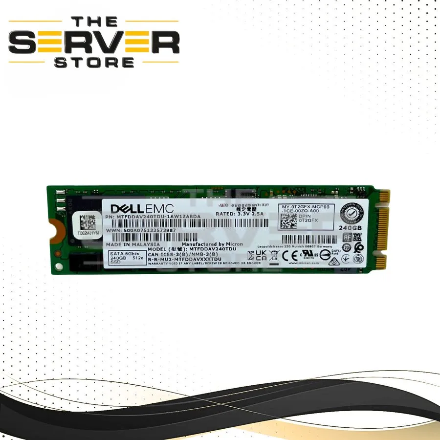 SSD-накопитель Micron 5300 M.2 SSD 240GB SATA Drive Cisco 16-101076-01 Micron MT