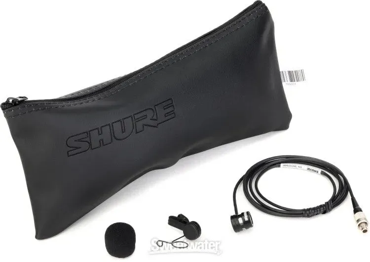 Микрофон Shure WL185m Cardioid Lavalier Microphone with TA4F Connector Black