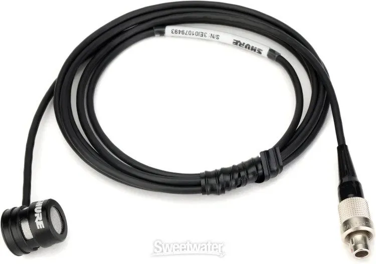 Микрофон Shure WL185m Cardioid Lavalier Microphone with TA4F Connector Black — фото лота 2