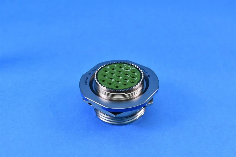 Разъём Amphenol D38999/24FJ19SN Circular MIL Spec Connector Jam‑Nut Mount 19‑Soc — фото лота 2