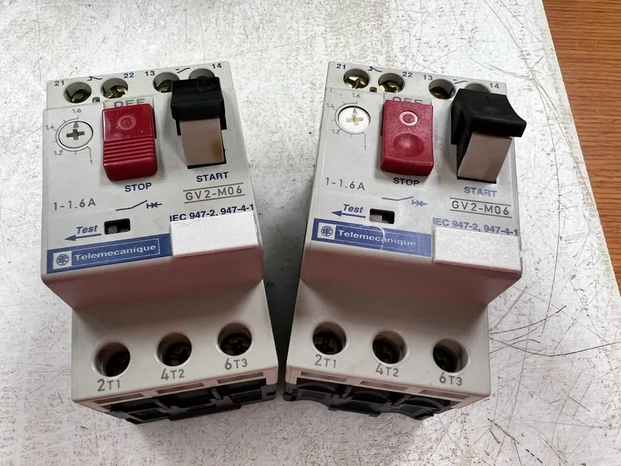 Автоматический выключатель Telemecanique Motor Circuit Breaker GV2-M06 1-1.6A GV