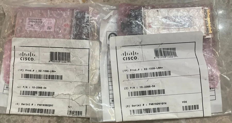 Трансивер 8x Cisco X2-10GB-LRM 10-2368-04 Transceiver Modules