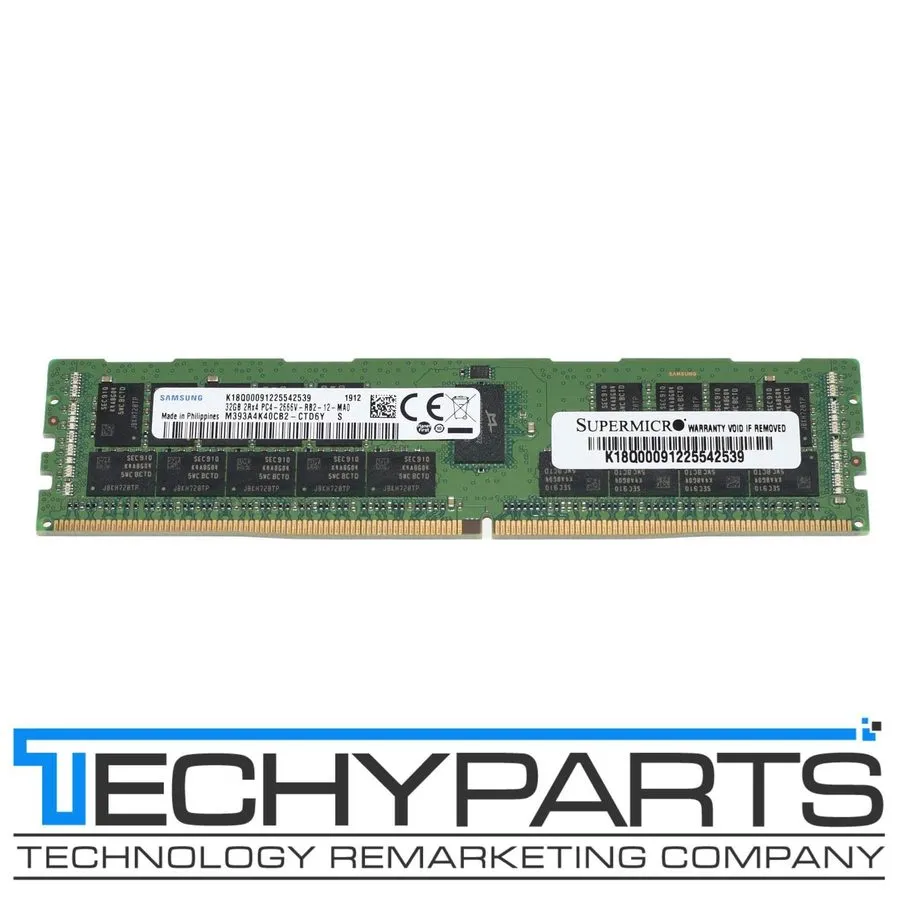 Модуль памяти Samsung 64GB PC4-2666V-R 2S2Rx4 DDR4 ECC REG RDIMM M393A8K40B22-CW