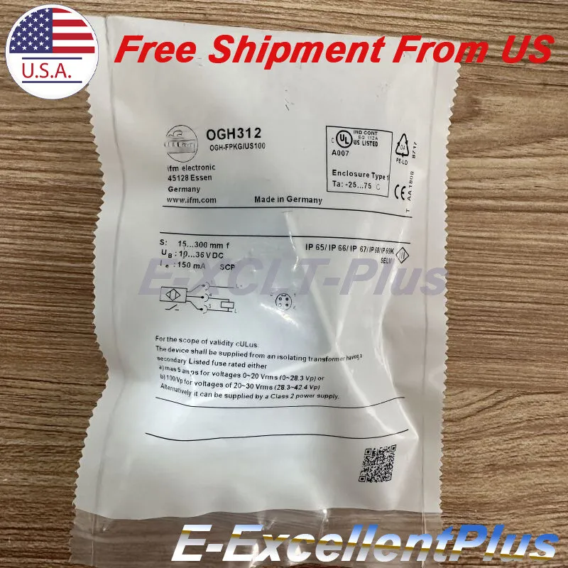 Датчик приближения IFM OGH500 OGH-FPKG/US100 Proximity Sensor 10...36 DC KD