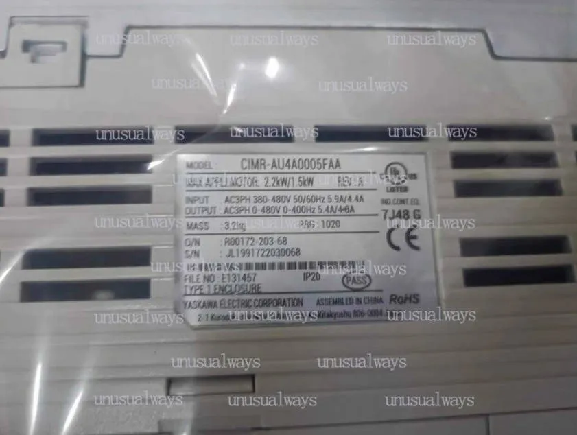 Частотный преобразователь YASKAWA A1000 AC Drive CIMR-AU4A0005FAA Frequency conv