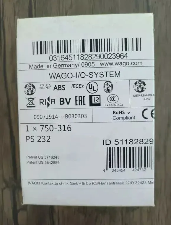 ПЛК WAGO 750-316 Module PLC