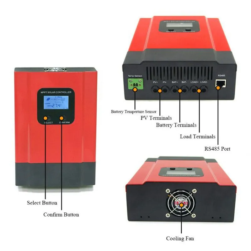 Аккумулятор Epever MPPT Solar Charge Controller 12V/24V/48V AUTO TEP Series Sola