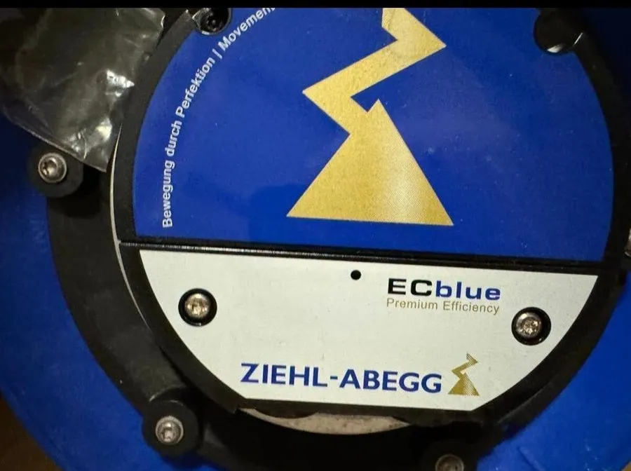 Вентилятор Ziehl-Abegg RH35V-6IK.BD.VR 200-277VAC 1680RPM Centrifugal Fan 2500 C