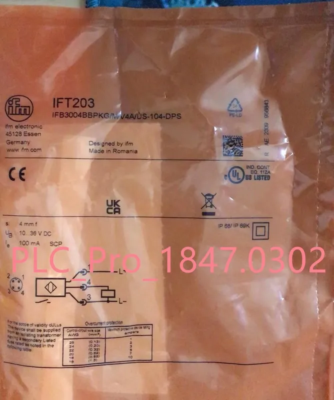 Датчик приближения IFT203 IFM Proximity Switch Sensor
