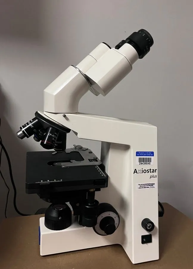 Объектив микроскопа Carl Zeiss Axiostar Plus Microscope Zeiss 1169149 Achromat 5 — фото лота 1