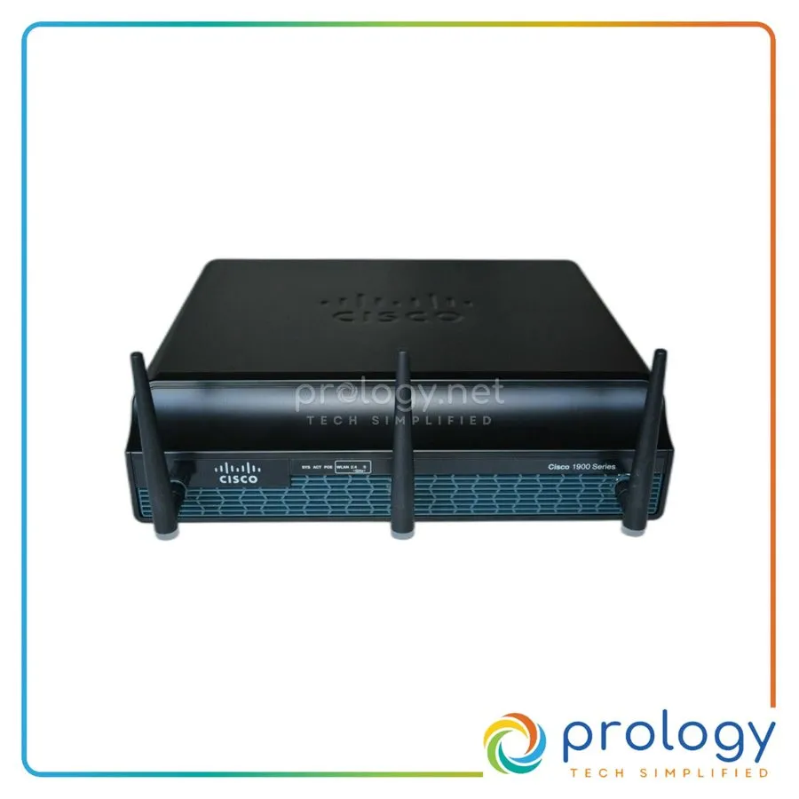 Маршрутизатор Cisco CISCO1941W-N/K9 Wireless Gigabit Router w/ Antennas