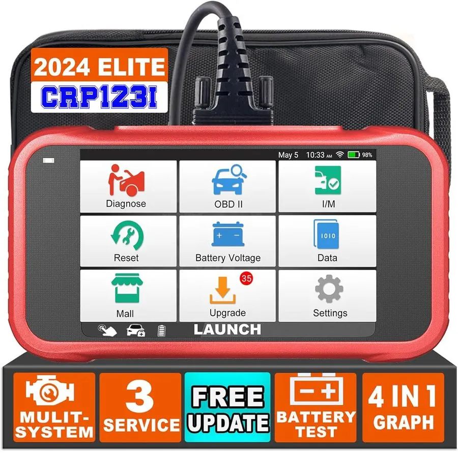 Диагностический сканер LAUNCH CRP123I V3.0 Automotive Scanner Engine ABS SRS TCM