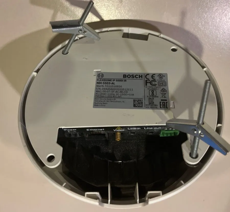 Камера BOSCH FLEXIDOME IP 5000i IR NDI-5503-AL Fixed Dome 5MP HDR 3-10mm Auto Ca — фото лота 2