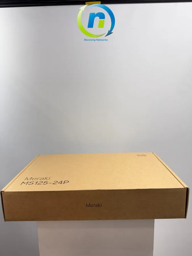 Коммутатор Cisco Meraki MS125-24P-HW 10G L2 370W PoE Switch box in bad cond