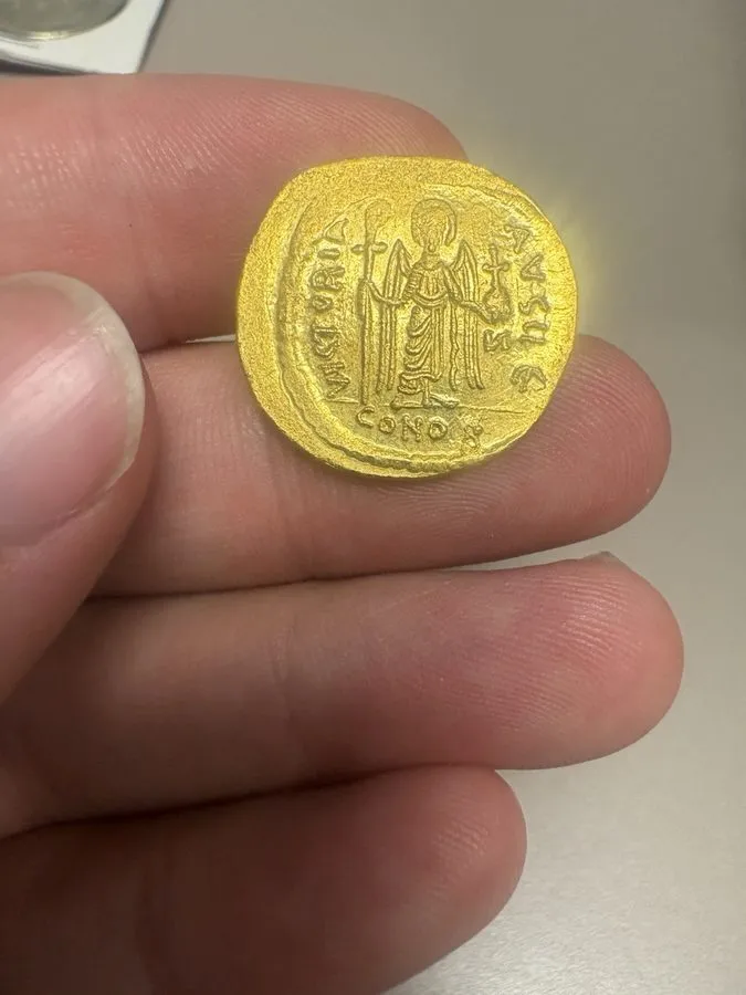 Лабораторный прибор Phocas Gold AV Tremissis Byzantine Empire 602-610 AD Certifi