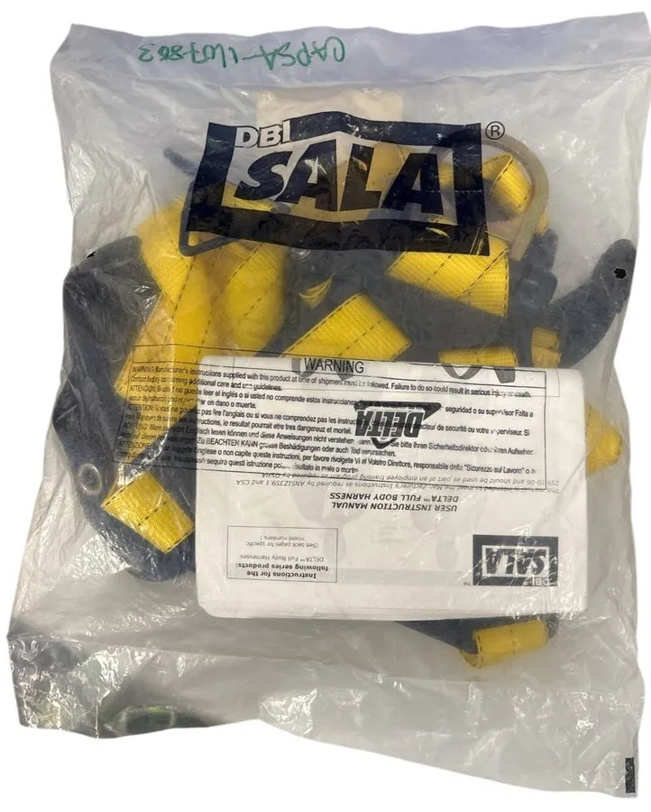 Жгут проводов 3M DBI/SALA 1107803 Delta Vest Style Full Body Harness XL — фото лота 1