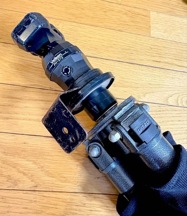 Оборудование видеонаблюдения GITZO G1320 Tripod with Velbon PH-273 Head 3-Sectio — фото лота 2