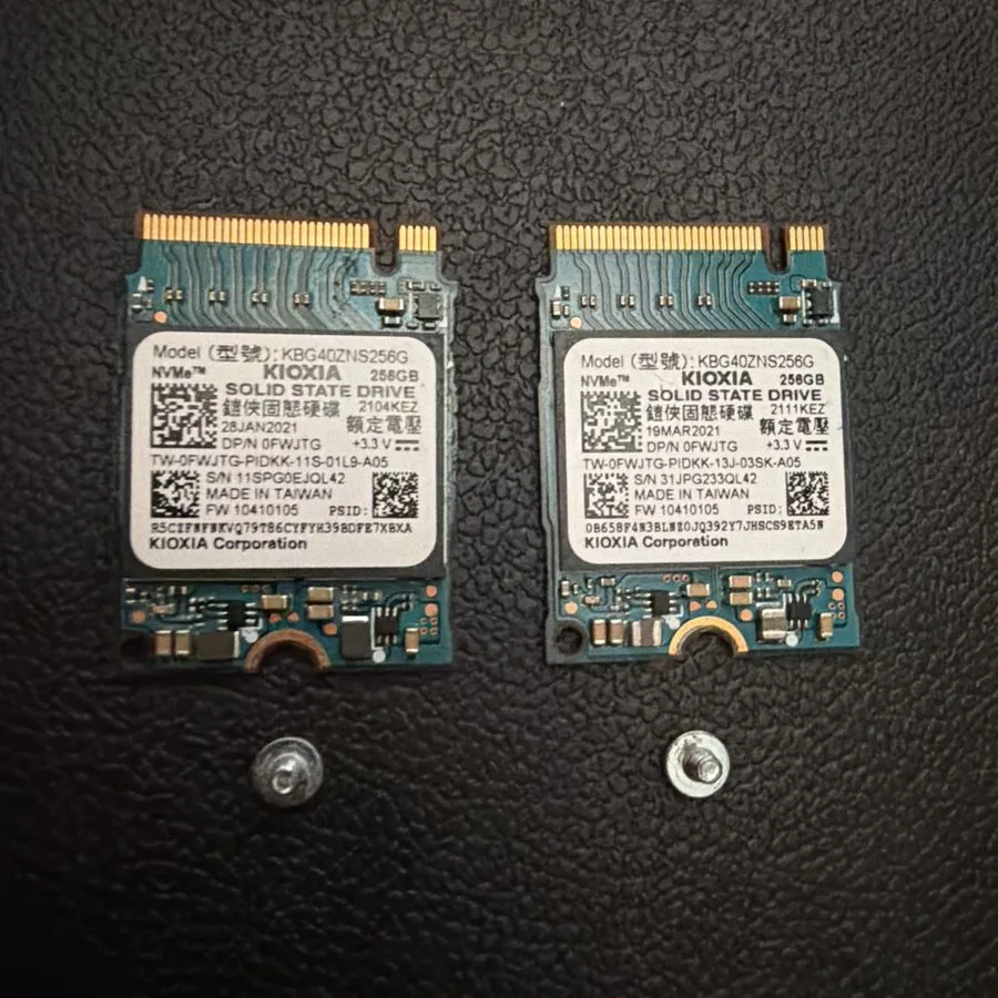 SSD-накопитель Kioxia 2230mm KBG60ZNS256G 256GB M.2 NVMe Gen 4.0 x 4 SSD 04HX2W
