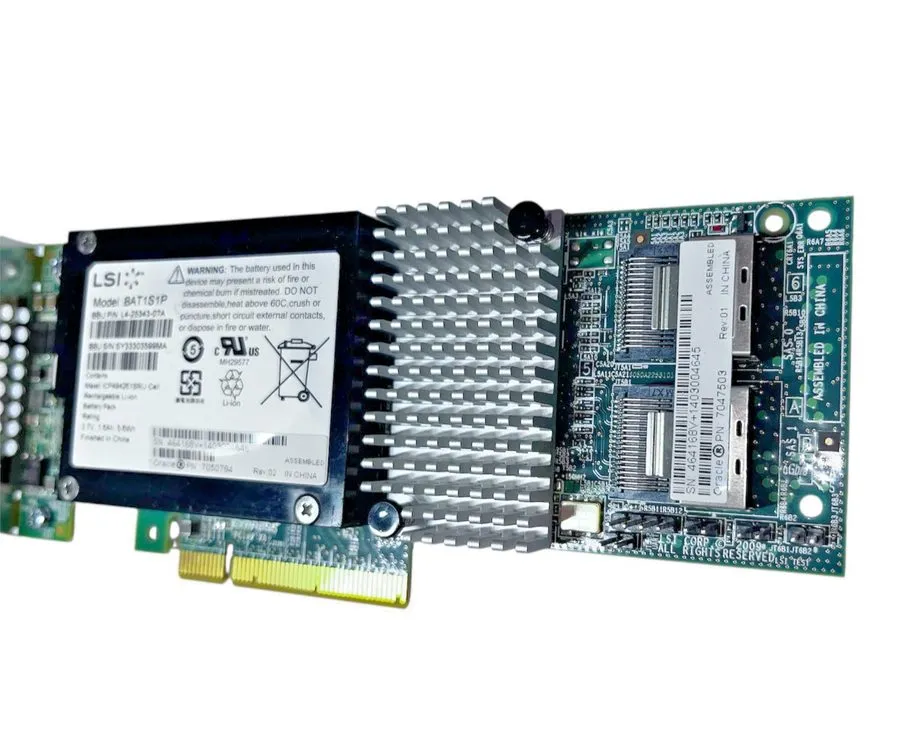 Контроллер LSI MegaRAID 9261-8i 8-port PCI-E 6Gb/s SATA/SAS RAID Controller Card