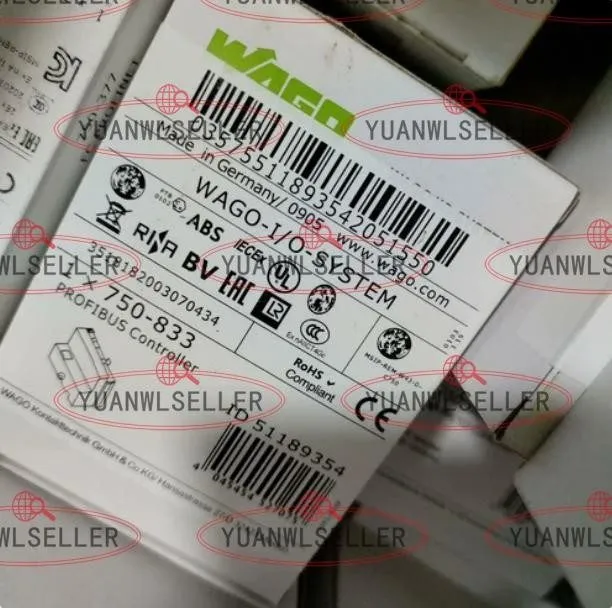 Контроллер WAGO 750-833 PROFIBUS CONTROLLER MODULE 24VDC