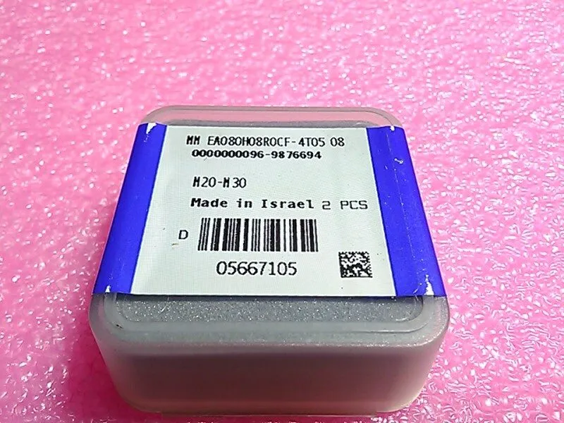 Режущий инструмент ISCAR MM EA Grade IC08 Carbide End Milling Tip Insert EA080H0 — фото лота 2