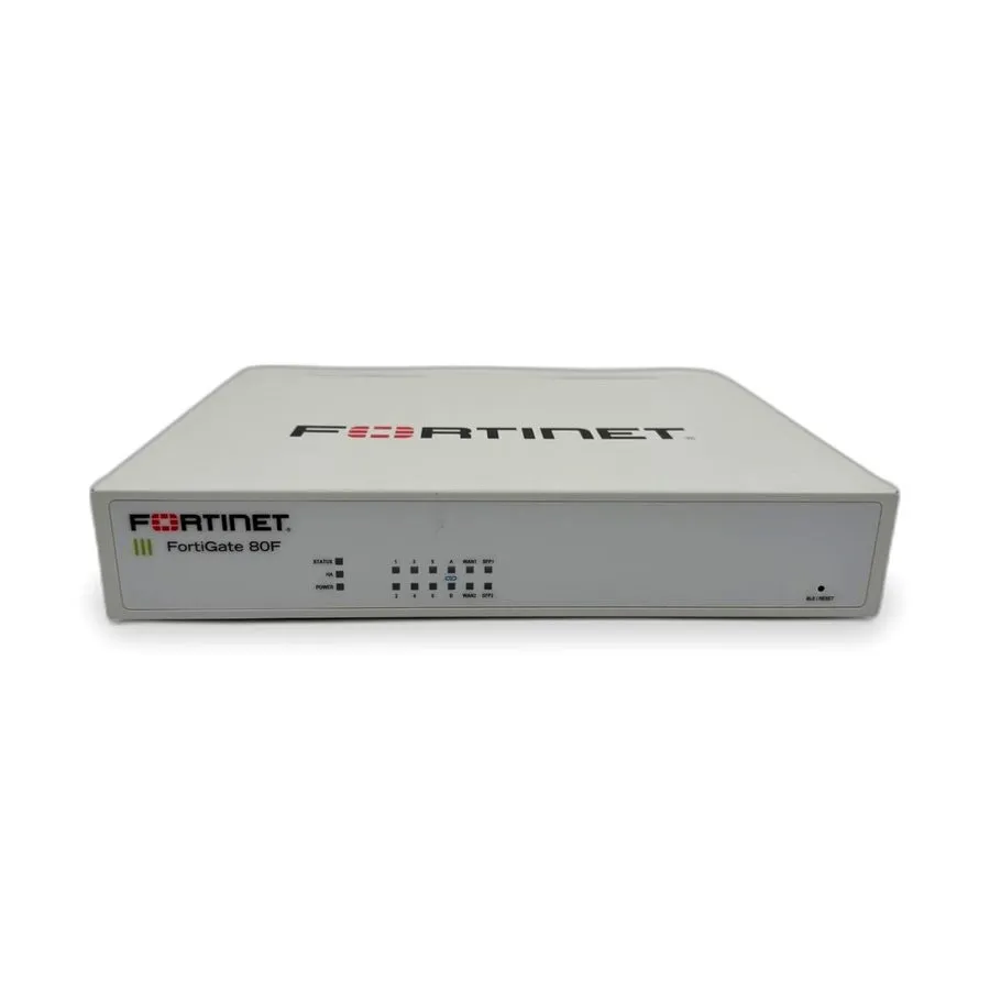Межсетевой экран Fortinet FortiGate 80F FG-80F Firewall Security Appliance 10x G
