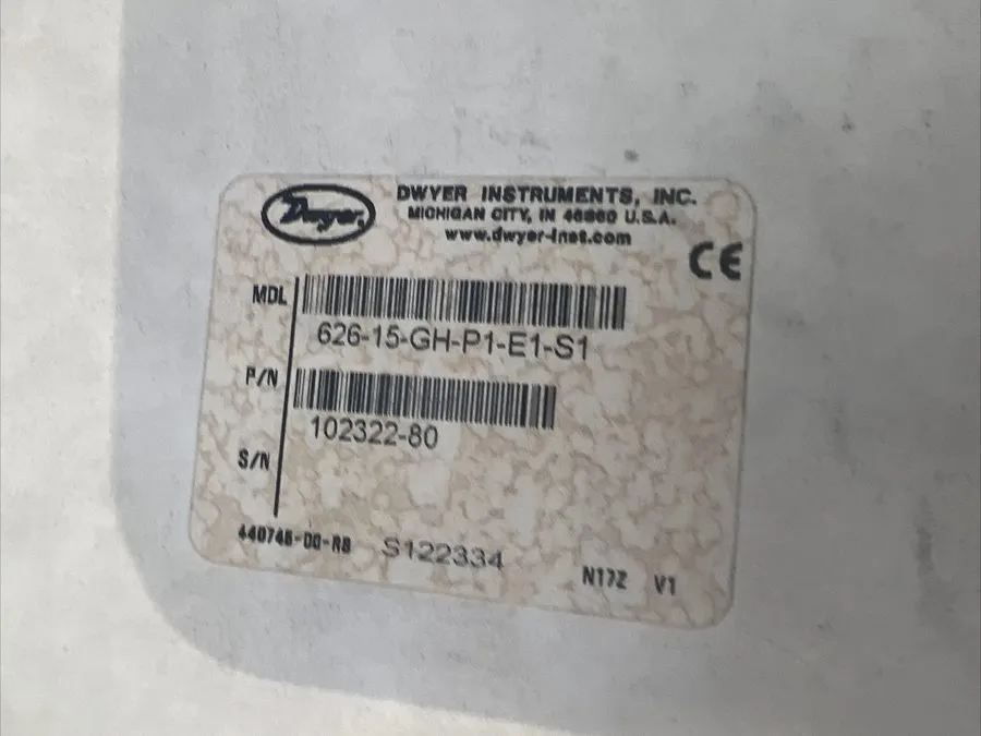 Датчик давления Dwyer 626-15-Gh-P1-E1-S1 Pressure Transmitter,0-1000Psi,36In Lea — фото лота 2