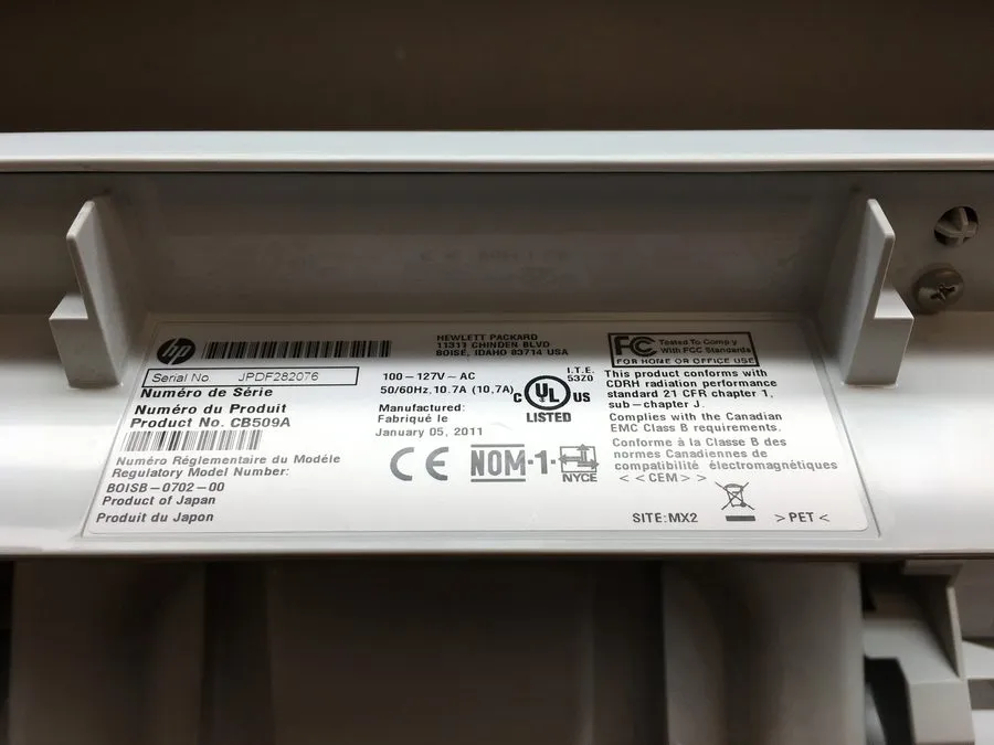 Лазерный принтер HP LaserJet P4015N Laser Printer CB509A With Toner USB Ethernet — фото лота 1