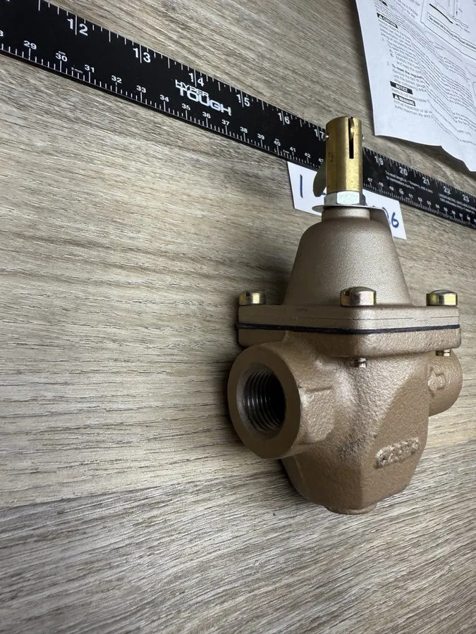 Трубопроводная арматура WATTS 1156F 1/2" Threaded Iron Pressure Regulator 038642 — фото лота 2