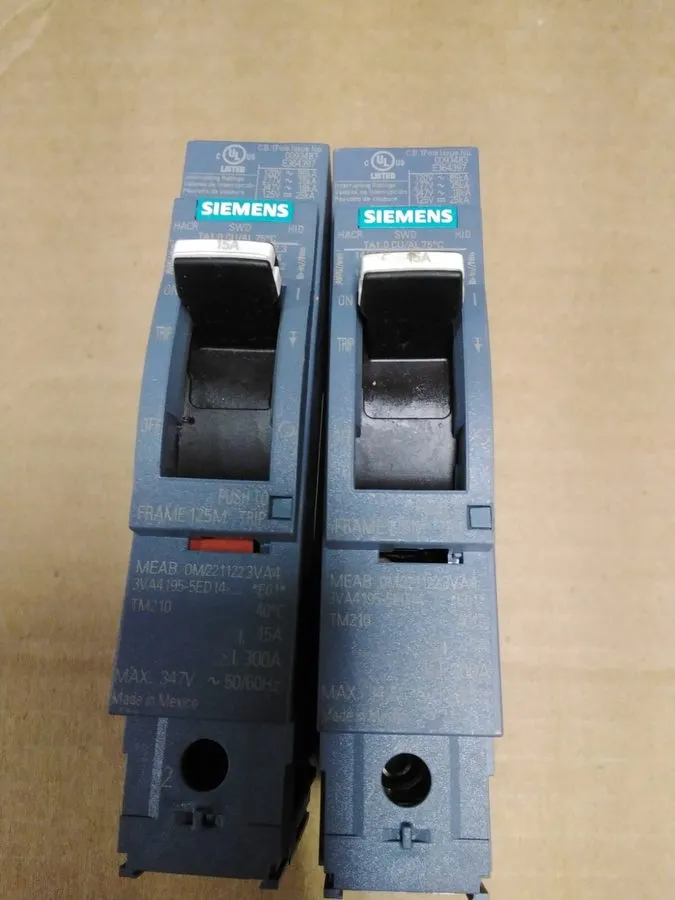 Автоматический выключатель SIEMENS 3VA4195-5ED14-0AA0 Molded Case Circuit Breake
