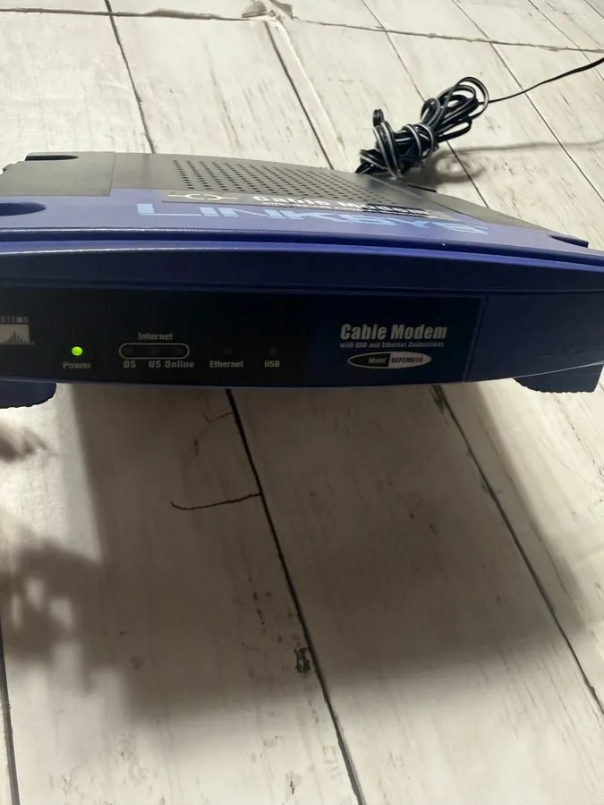 Маршрутизатор LINKSYS Cable Model with USB & Ethernet Connections Model BEFCMU10