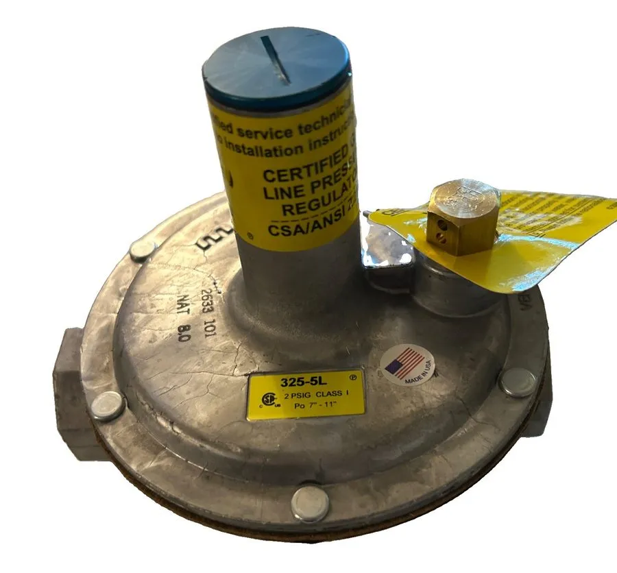 Трубопроводная арматура Maxitrol 325-5L Gas Pressure Regulator 3/4" IPS Model 32 — фото лота 2