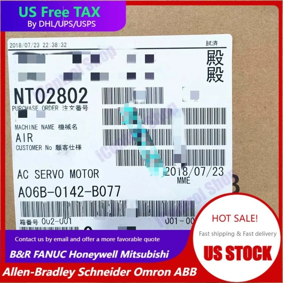 Серводвигатель A06B-0142-B077 FANUC AC Servo Motor