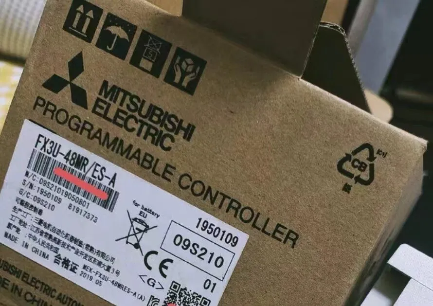 ПЛК Mitsubishi PLC FX3U-48MR/ES-A In Good Condition