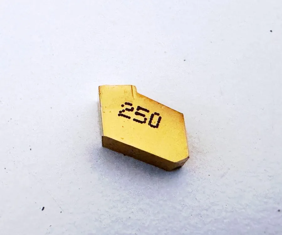 Режущий инструмент ISCAR GSFN-4.8 IC250 Carbide Indexable Milling Insert TiCN Ti
