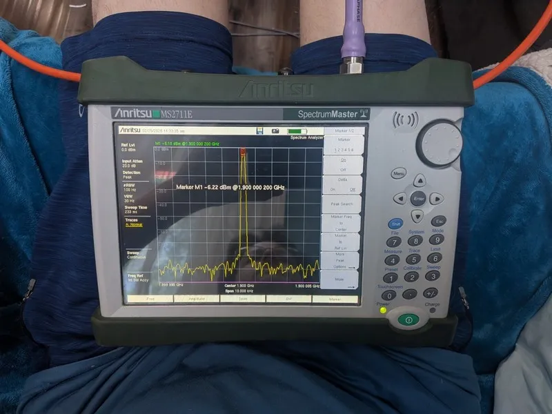 Анализатор Anritsu MS2711E Spectrum Master Analyzer 100 kHz to 3 GHz