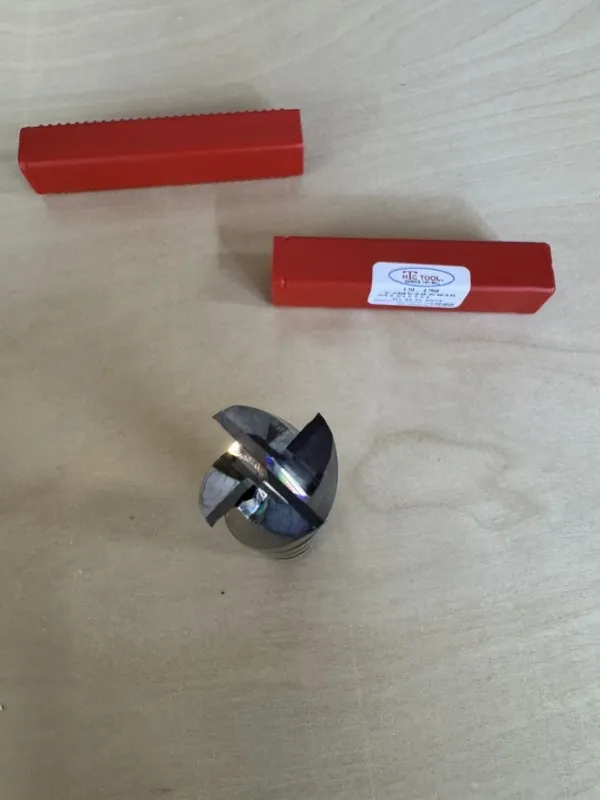 Режущий инструмент HTC Tool Carbide End Mill Single End Extra Long 6” 4 Flute Un — фото лота 1