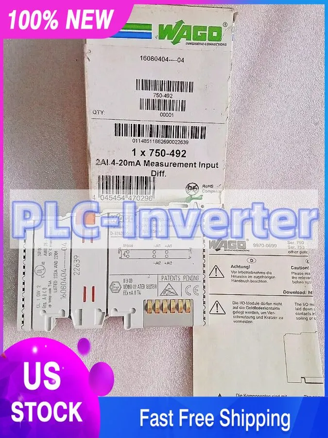 ПЛК 750-492 PLC Module WAGO Brand