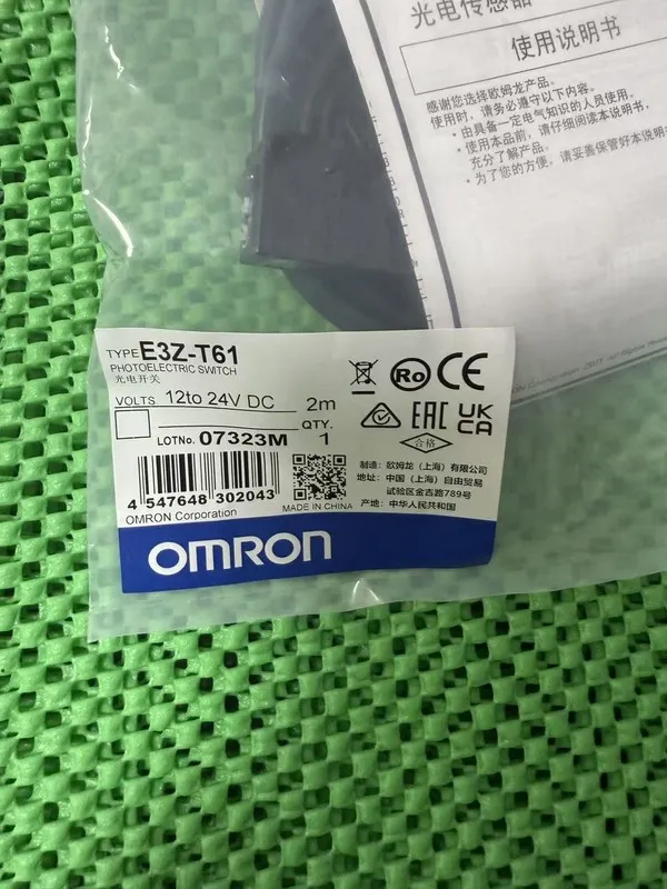 Фотоэлектрический датчик Omron photoelectric switch sensor 12-24VDC E3Z-T61
